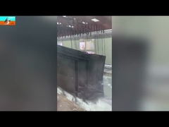 এল টাইপ হট ডিপ গ্যালভানাইজিং প্রোডাকশন লাইন ওয়ার্কশপ ফার্নেস জিঙ্ক কেটল ট্যাঙ্ক