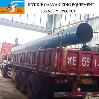 Customized Automatic/Semi-automatic Hot Dip Galvanizing Production Line with Environmental Protection for Steel Structures