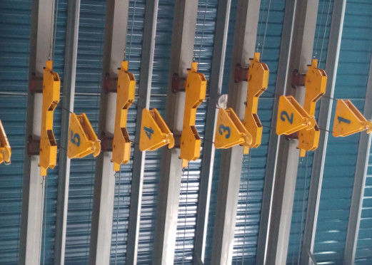 গুণ  High Efficiency Hot Dip Galvanizing Plant Monorail Crane Winch Type Monorail Crane কারখানা