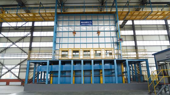 গুণ  Hot Dip Galvanizing Enclosures On The Furnace কারখানা