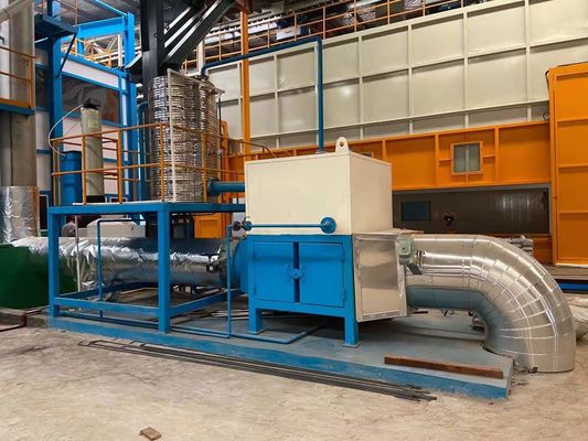 গুণ  Hot Dip Galvanizing Turnkey Project Furnace Residual Heat Recovery System For Fluxing And Degreasing Tank কারখানা